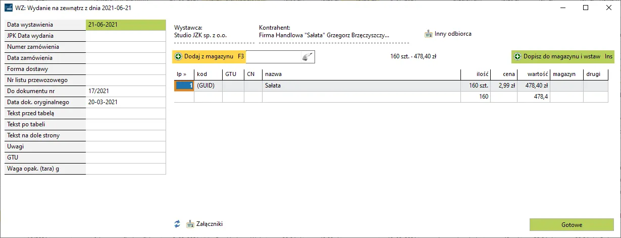 Wzór Na Przeciwprostokątną W Trójkącie WZ do faktury: Jak wystawić dokument WZ do faktury sprzedaży? Jak